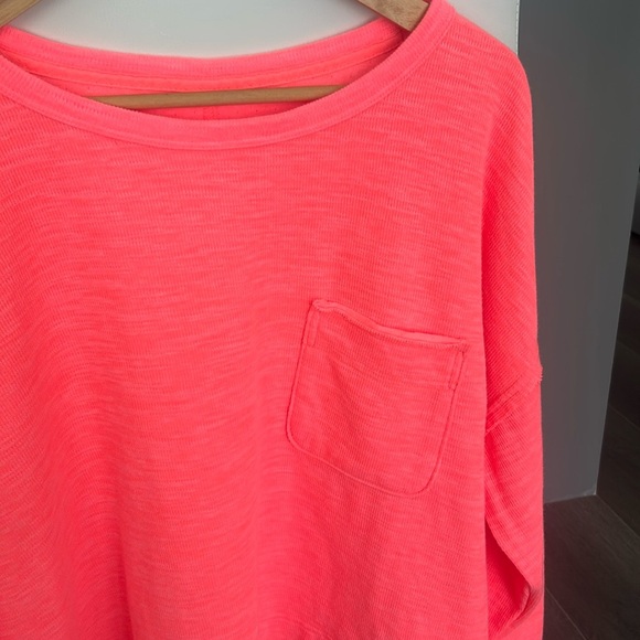 Aerie Endless Summer Crew Pink Oversized Sweatshirt Loungewear Size M - Picture 16 of 17